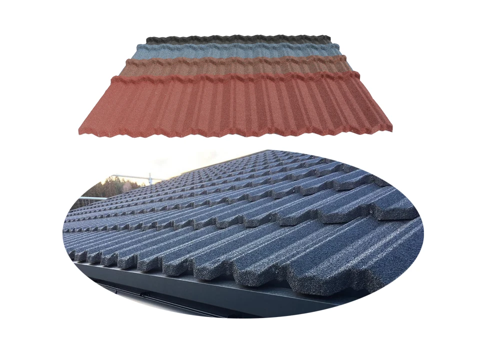 Different Types Shingles Roof Tiles Stone Coated Composite Roof Tile Hot Sale In Malaysia/Africa