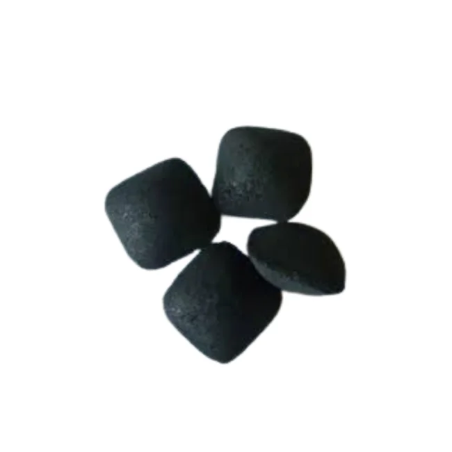 BBQ Briquette Smokeless activated Coconut Shell Charcoal Briquette from India