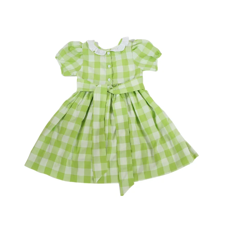 High Quality Product Girls Kids Clothing Hand Smocked For Baby Girl Short Sleeve ODM Made In Vietnam Manufacturer