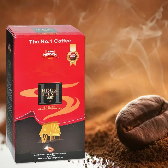 Trung Nguyen House Blend Coffee Roasted and Blended 500gr