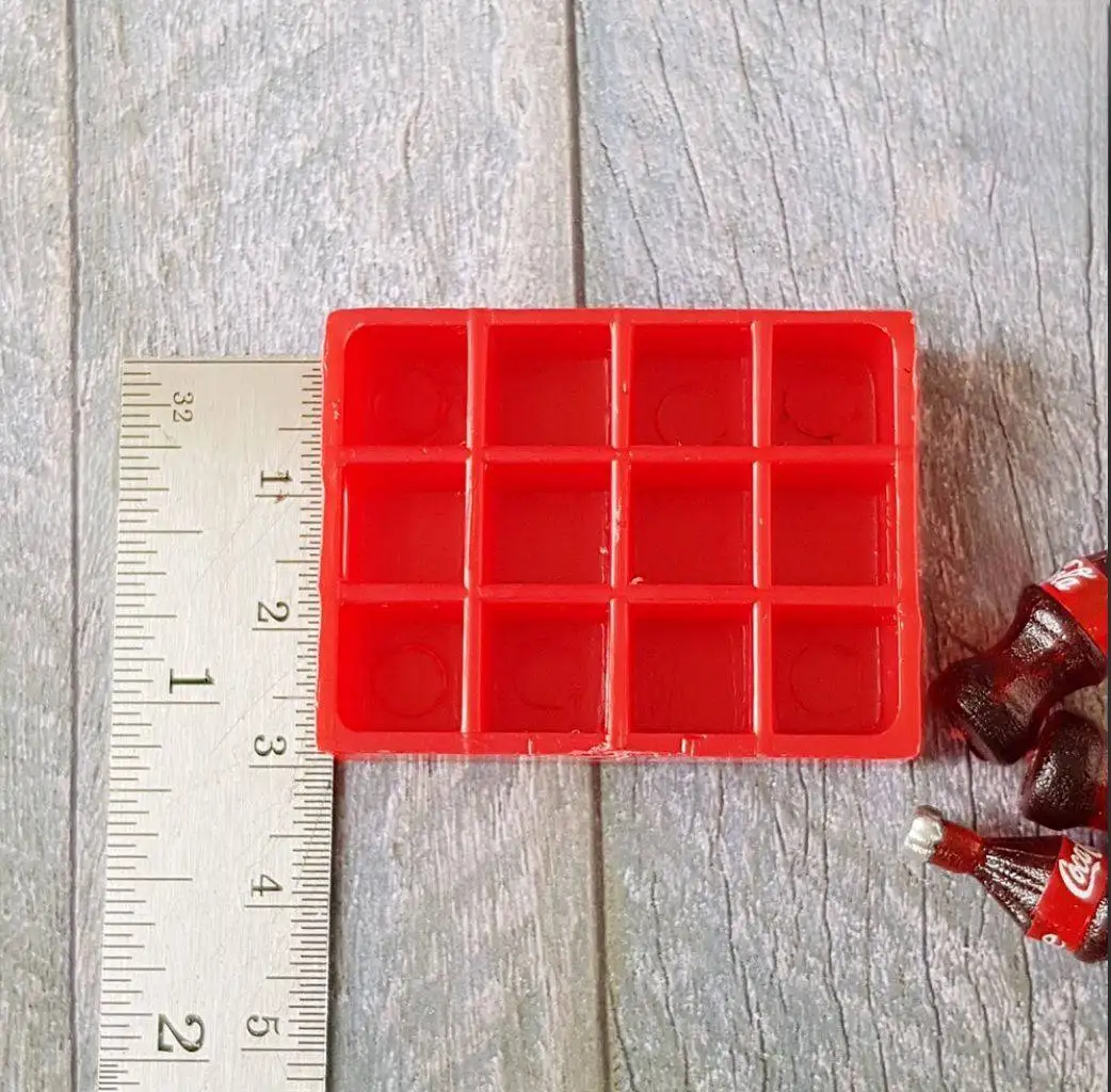 Dollhouse Miniatures Drink Beverage Coke Bottles Set Collectibles