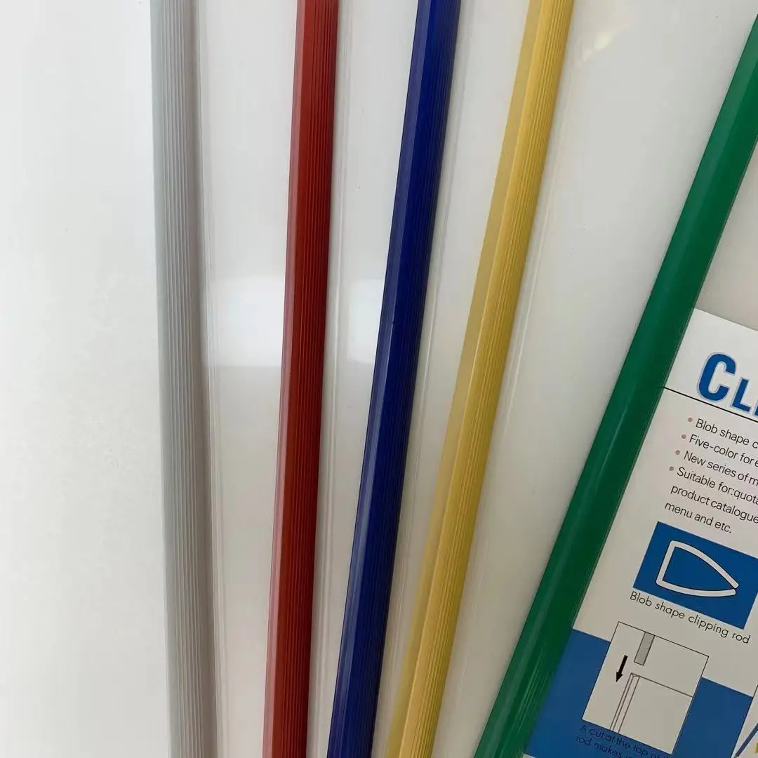 Factory Hot Selling School Folder Presentation Folder Q Bar File A4 F/c Clear Holder