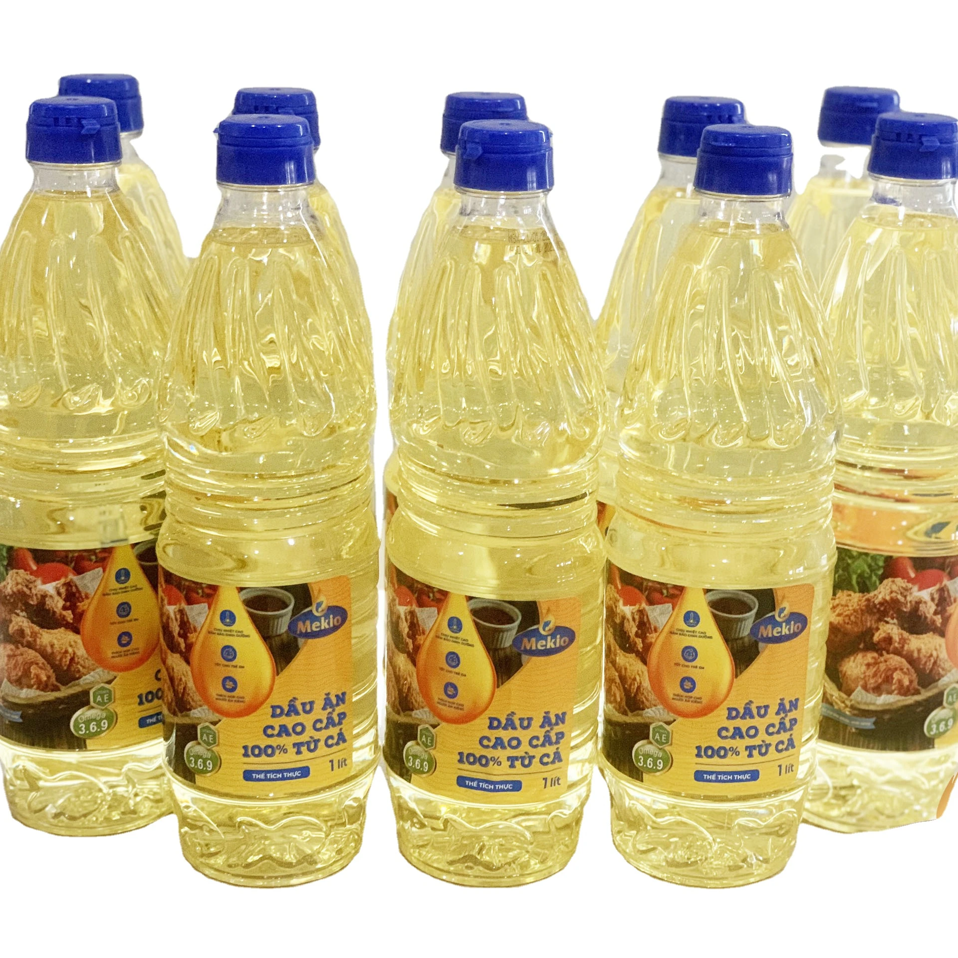 Private Label Factory Supply fish oil refined Food Grade 100% Pure Natural Cooking Oil