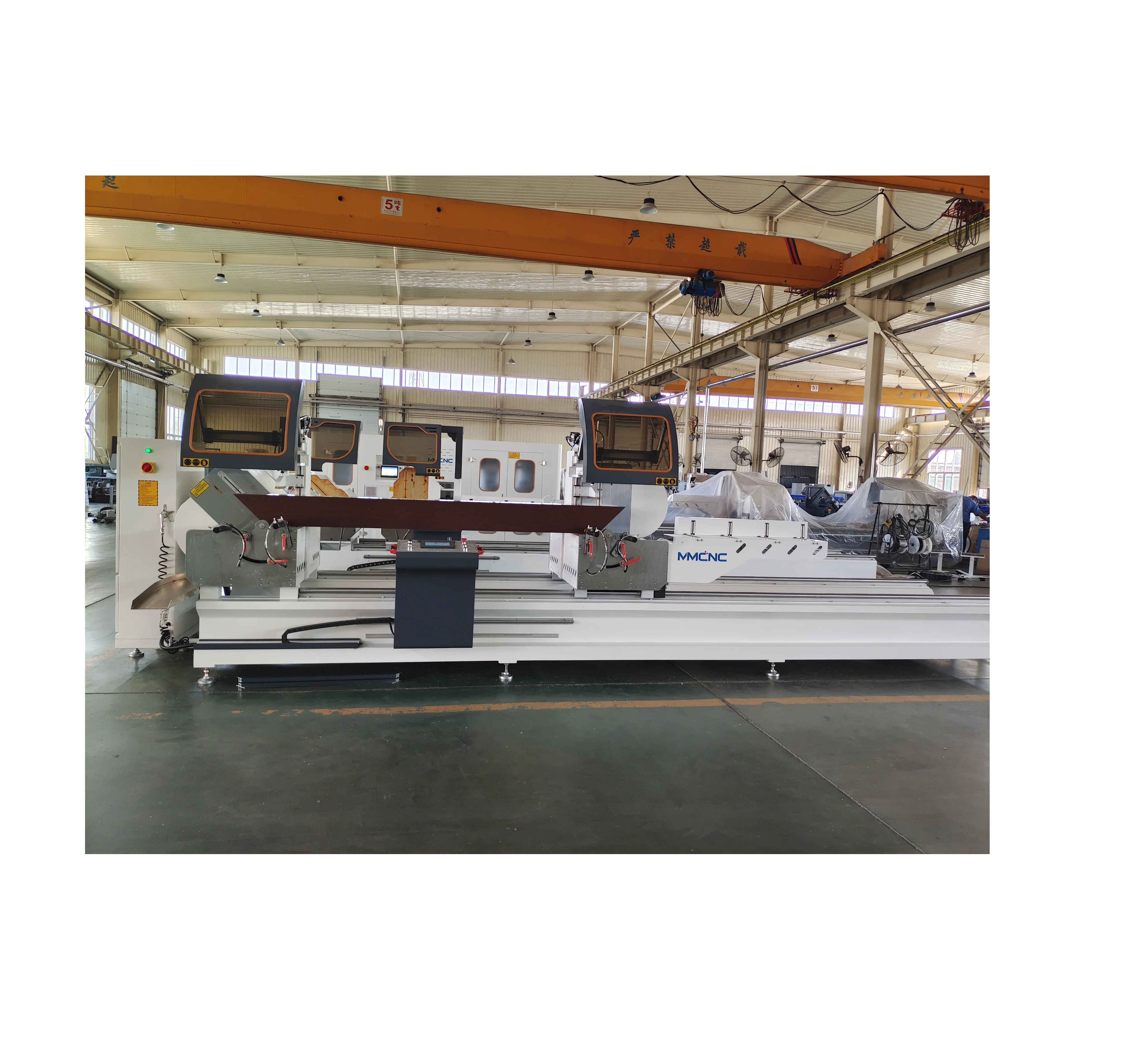 600mm saw blade CNC Double Miter Cutting Saw for Aluminium Window door