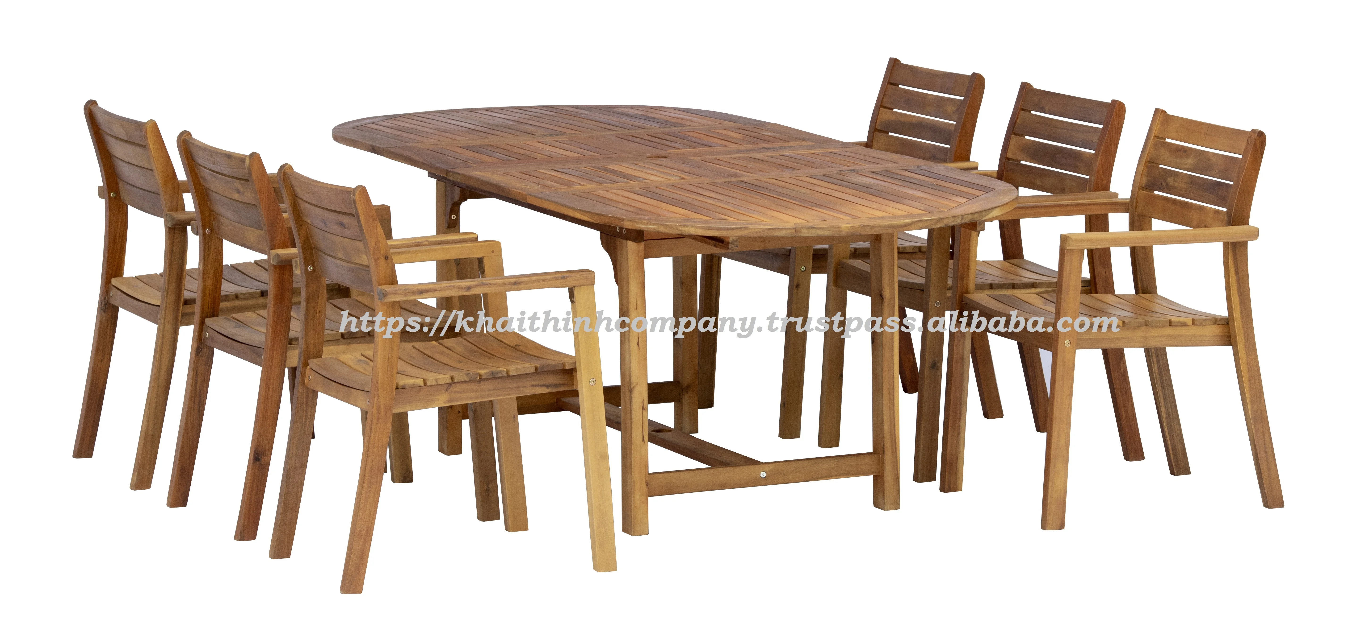 Outdoor 7 pieces - dining set