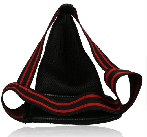 MMA Protector Karate Groin Guard best design Men Groin Protector Kick Boxing Protection Guard leather material OEM Customized