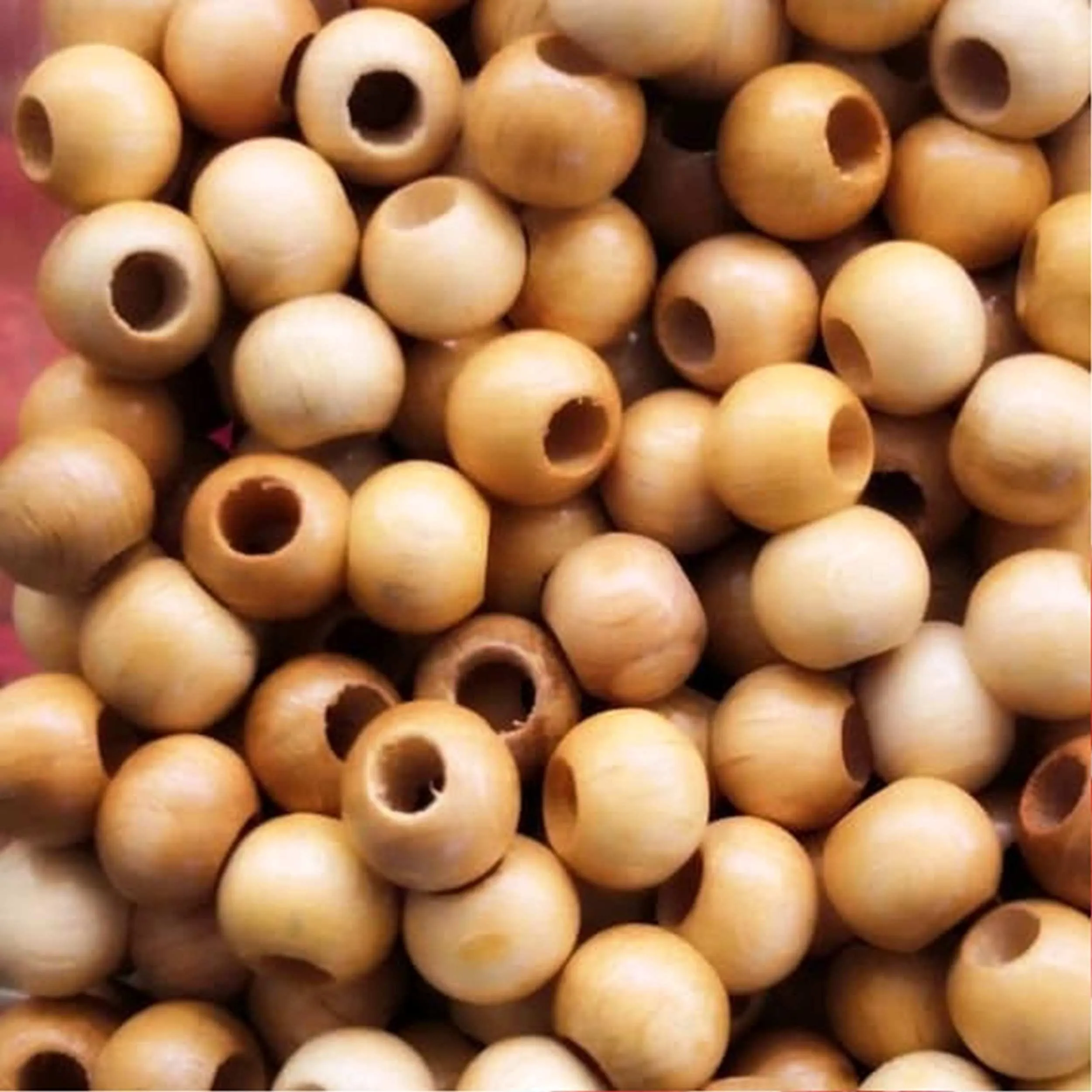 10 Wood Heart Beads 15mm Flat Heart Wood Customized Color And Size Wooden Beads Indian Handmade Genuine Products