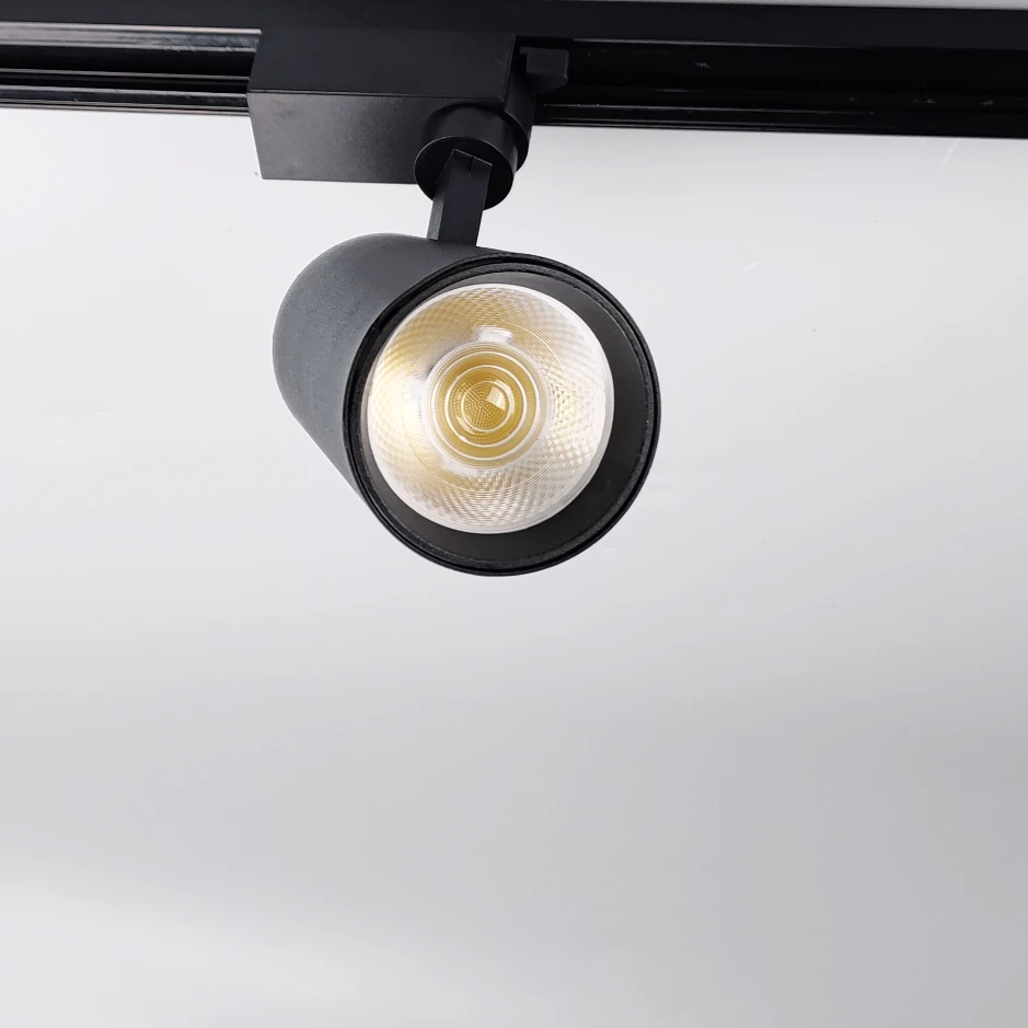 Wholesale Customized Shop Commercial use LED spotlight fixture 2 wire track adaptor LED track light