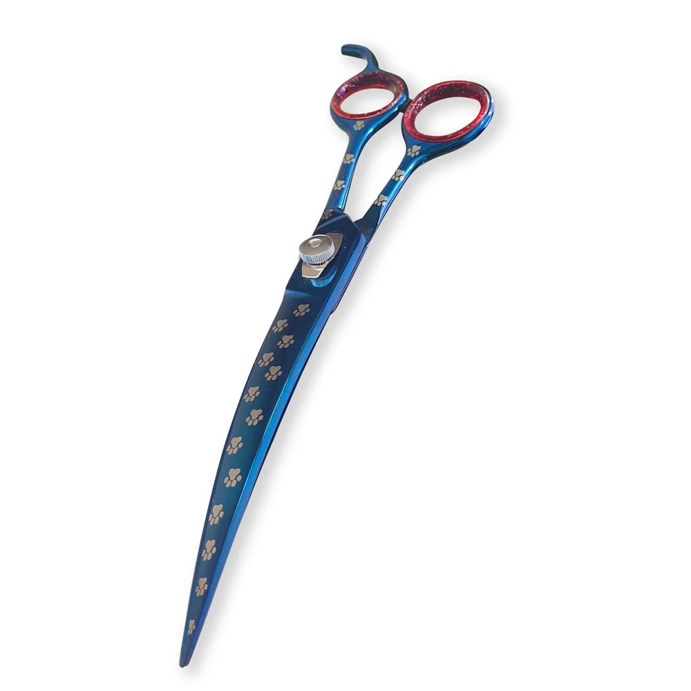 2024 Newest Style Pet Grooming Scissors Up Down Sharp Edge Animals Cat Dog Hair Cutting Scissors