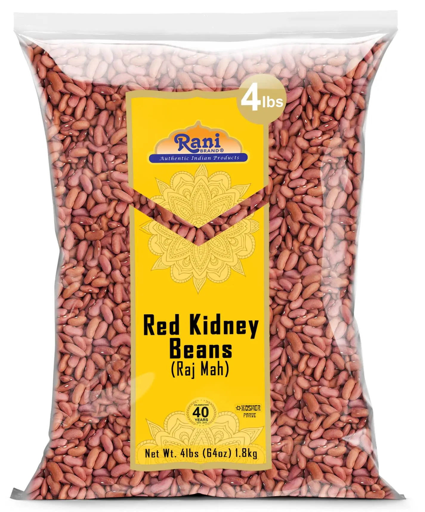 Fresh Stock Organic Natural Light Speckled Red Kidney Beans 25kg bags