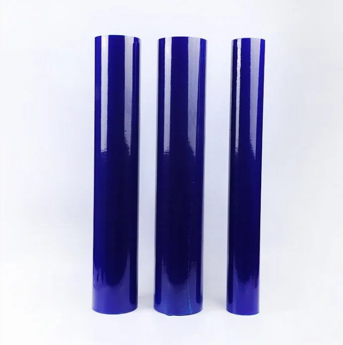 Highly effective self-adhesive film protecting from foot traffic, debris, spills, etc during decoration and building works