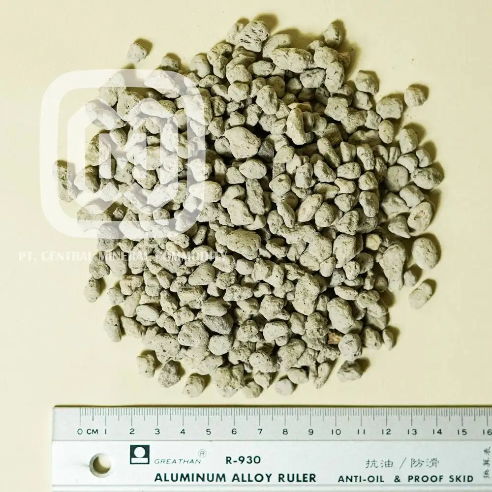 NATURAL PUMICE STONE Size 5-8mm FOR PLANT GROWING MEDIA INDONESIAN POROUS LIGHT BROWN VOLCANIC ROCK GREENHOUSE AND HORTICULTURE