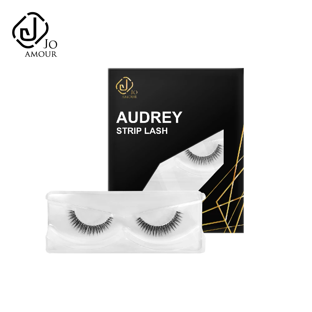 Customized Strip 3D 5D Mink Lashes Private Label Lashes Strip False Lash 005