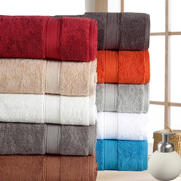 Wholesale Top Selling  Luxury 100 % Cotton Towel Home Use Sustainable / Compressed High Quality Towel Sets Available All Colors