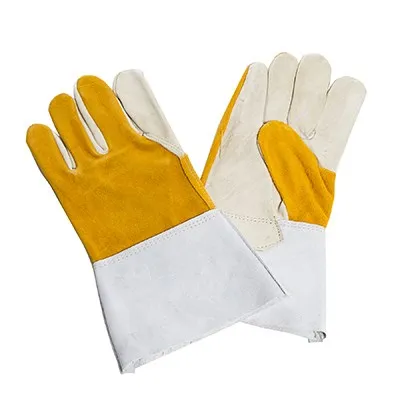 Leather welding gloves