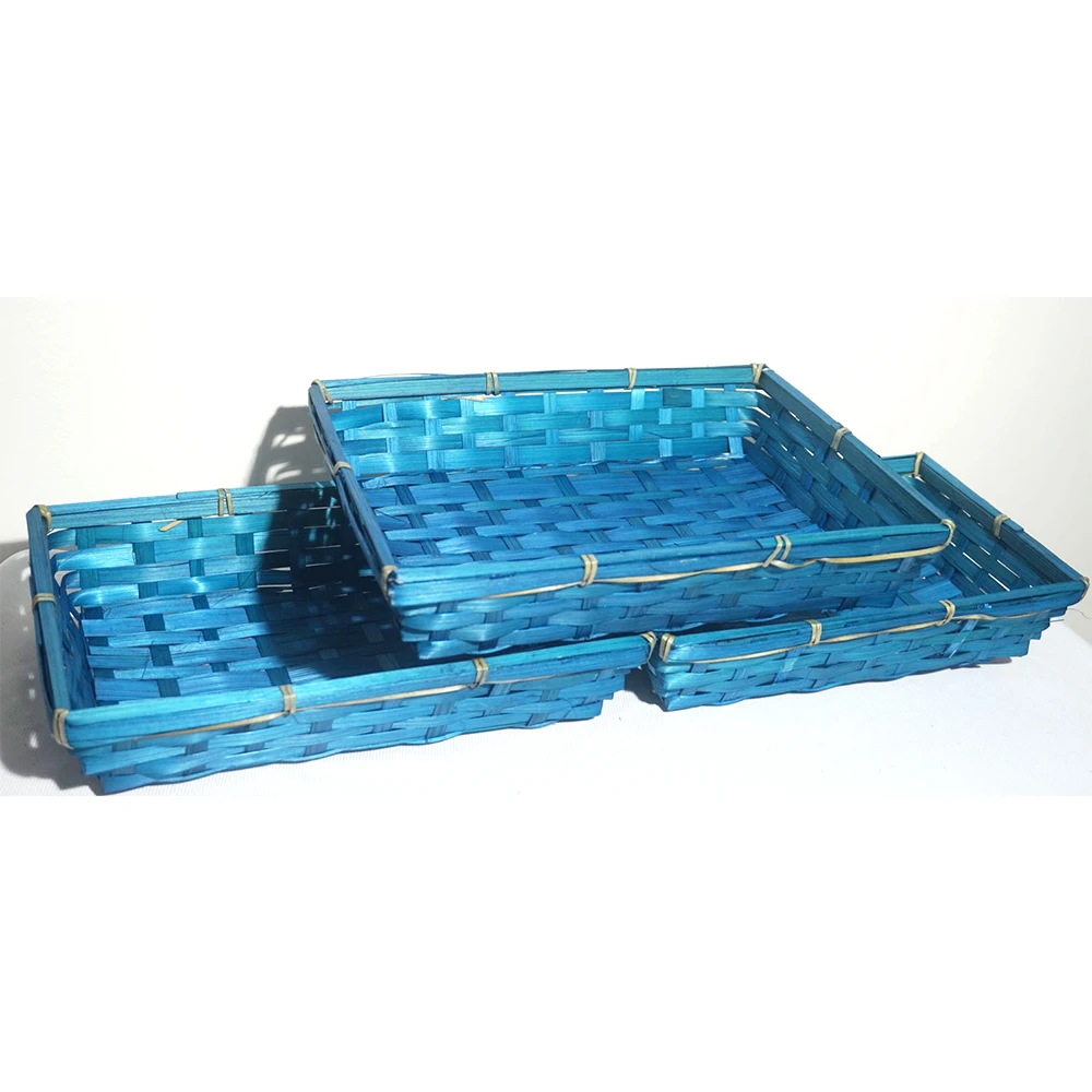 Vietnam cheap price bamboo storage baskets for export in bulk