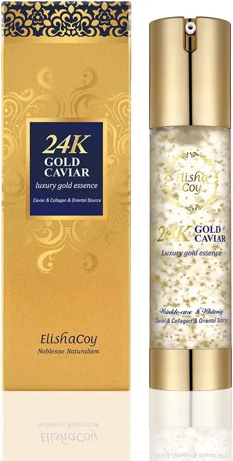Korean Skincare  Anti Wrinkle Beauty Products ELISHACOY 24K Gold Luxury First Serum 160ml