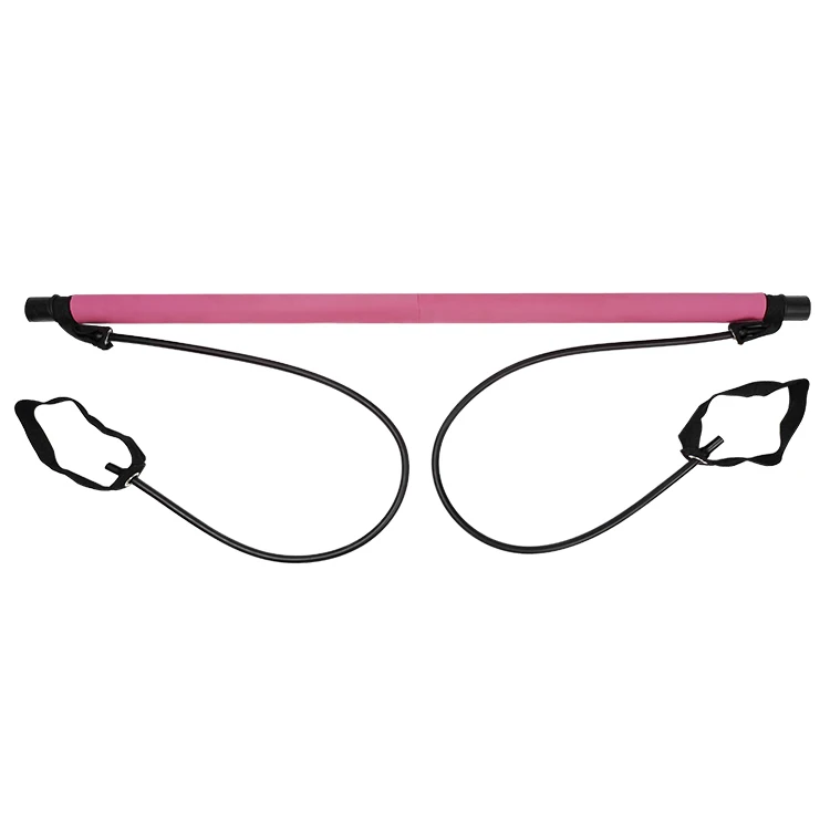 Оборудование для йоги, палочки для пилатеса, палочки для упражнений, набор для пилатеса с эспандерами, эластичные шнуры, тянущиеся ремни