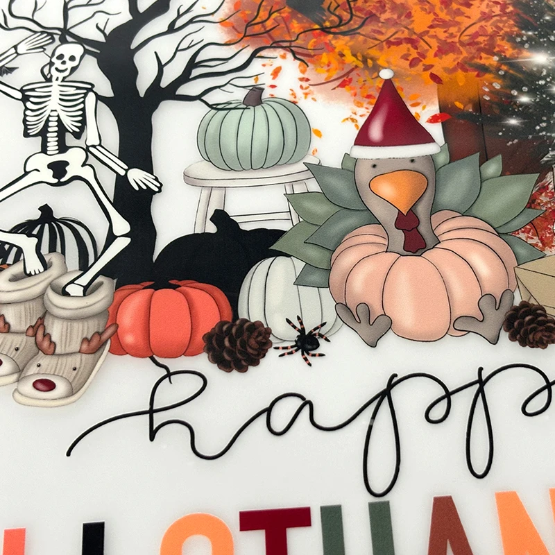 dtf halloween designs printing custom labels logo sticker screen print transfers ready to press vinyl htv film for t-shirt