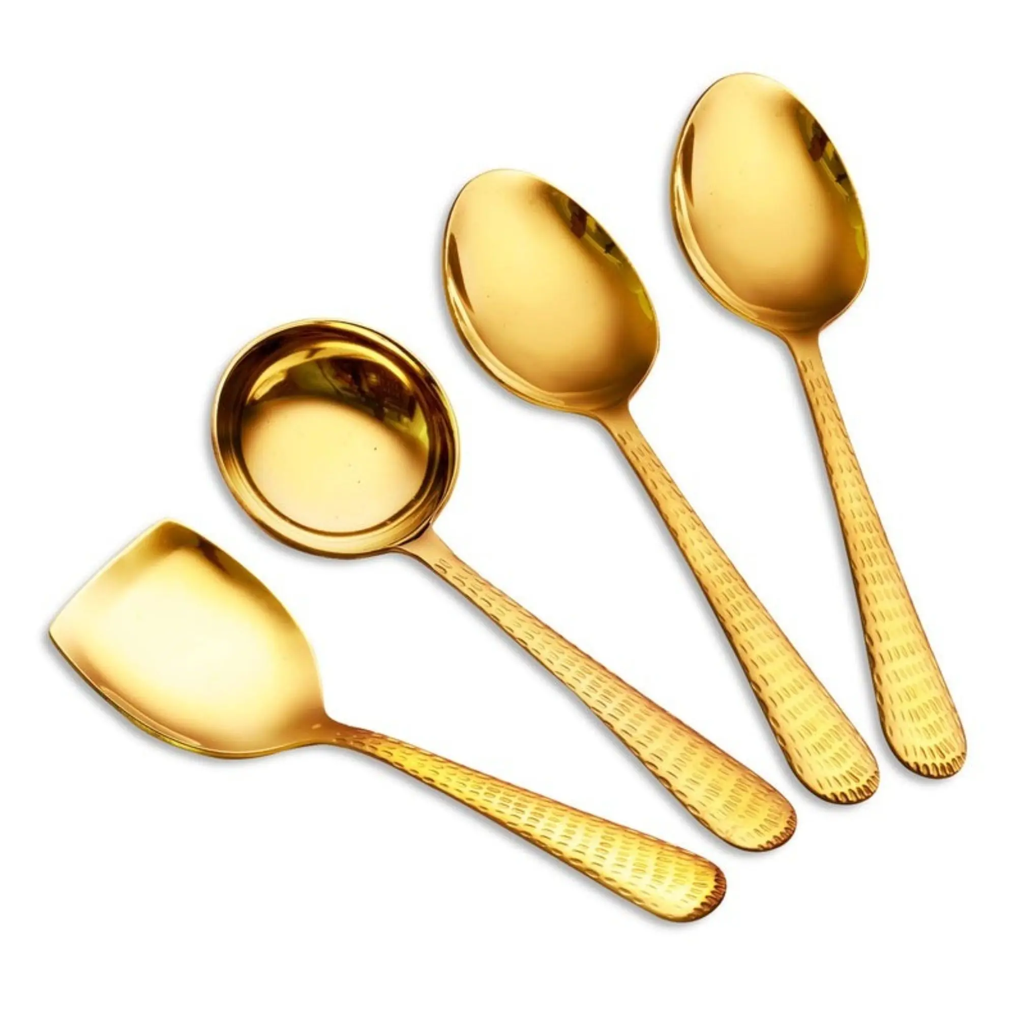 Новейший дизайн купить в Индии ложка нож и вилка из нержавеющей стали металлическая элегантная Серебряная сервировочная посуда набор для домашней вечеринки отеле