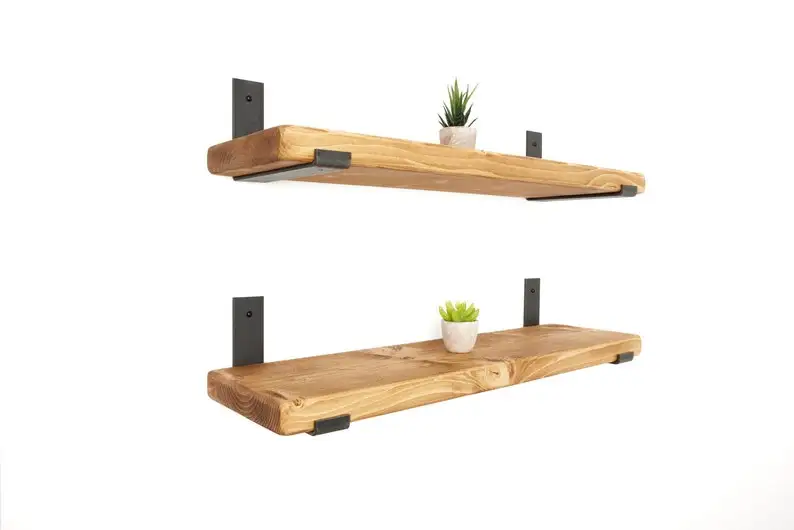 HIGH QUALITY  Shelf Brackets simple and stylish multi functional wooden wall shelf for living room and bedroom IMPERIAL CRAFT