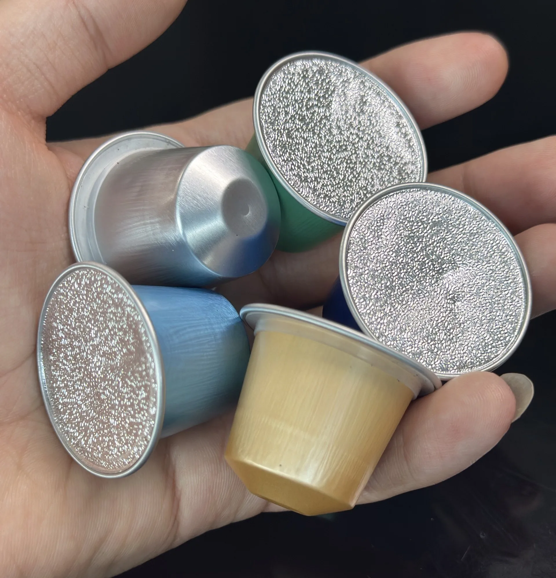 Капсулы эспрессо HANCOFFEE Arabica mix Robusta Молотый-готовый к употреблению-для капсульного аппарата