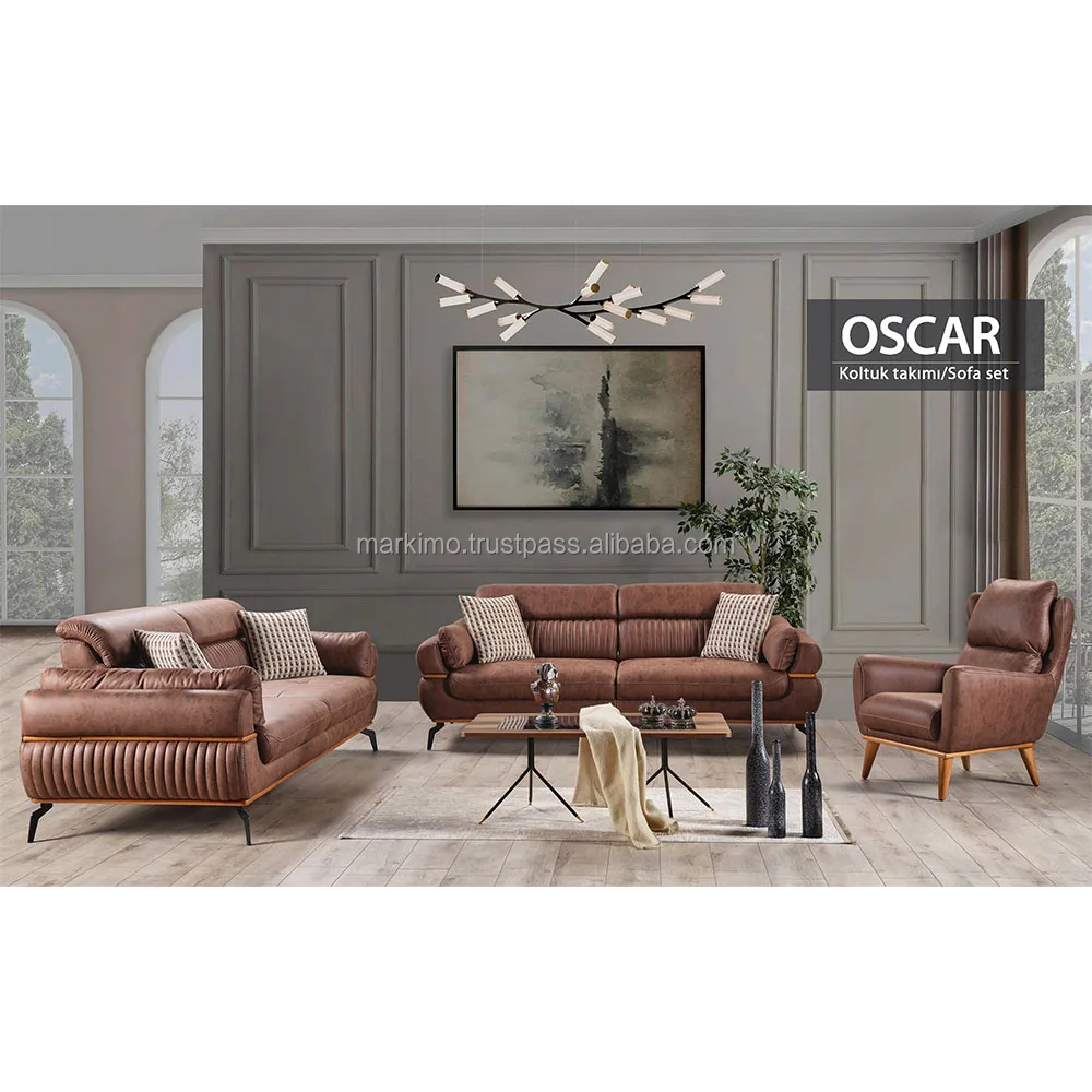 Modern Living Room Furniture Sofa Set Sofa Bed with stainless waterproof Fabric Turkish Furniture Chesterfield Sofa Set with Bed