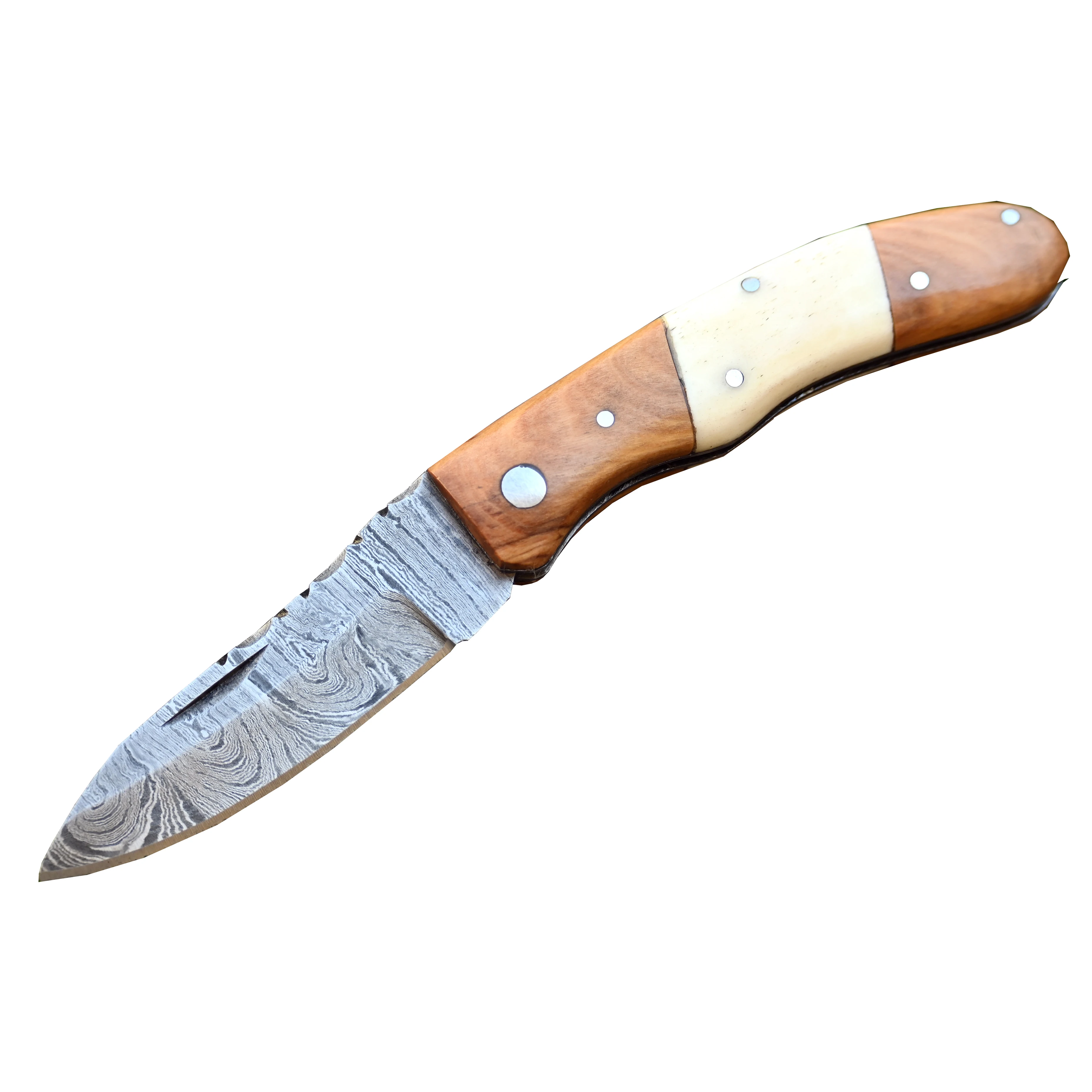 Top High-End Folding Knives Lightweight Black Handle D2 Stainless Steel Camping Pocket Knives