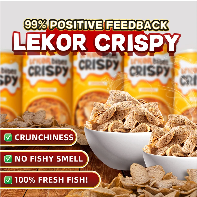 Malaysia Hot Selling Lekor Bites Crispy 55g Original Flavor Perfect For A Delicious Snacks Anytime Anywhere