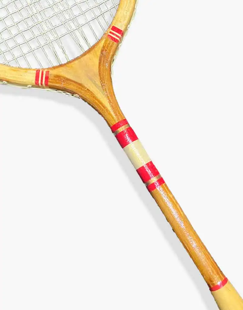 Wholesale high quality badminton racket wooden badminton racket perfect grip cross hot frame match training badminton