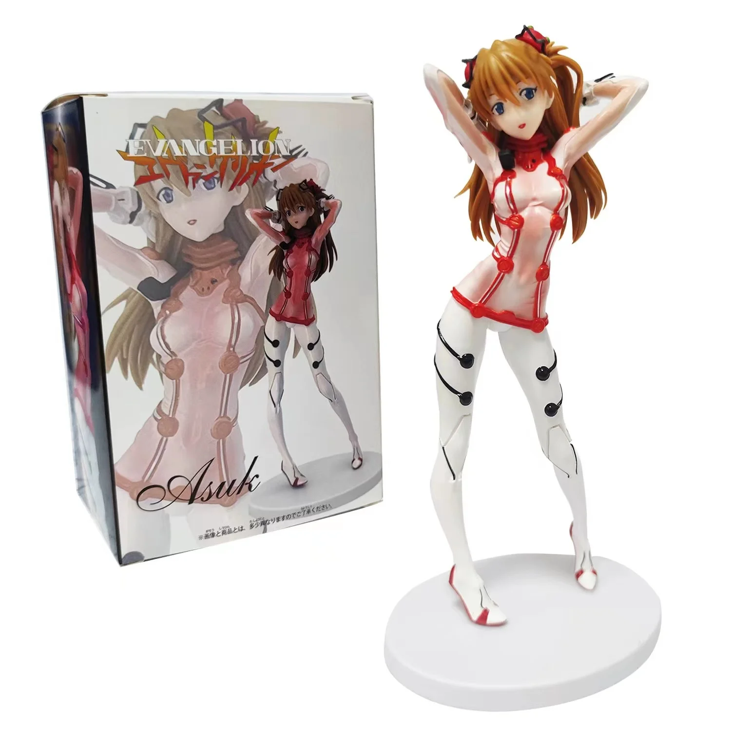 Asuka Langley Soryu Ayanami Mari Makinami Gasha Portraits Evangelion Toys Action Figures Anime Figure Eva PVC Color Box Unisex