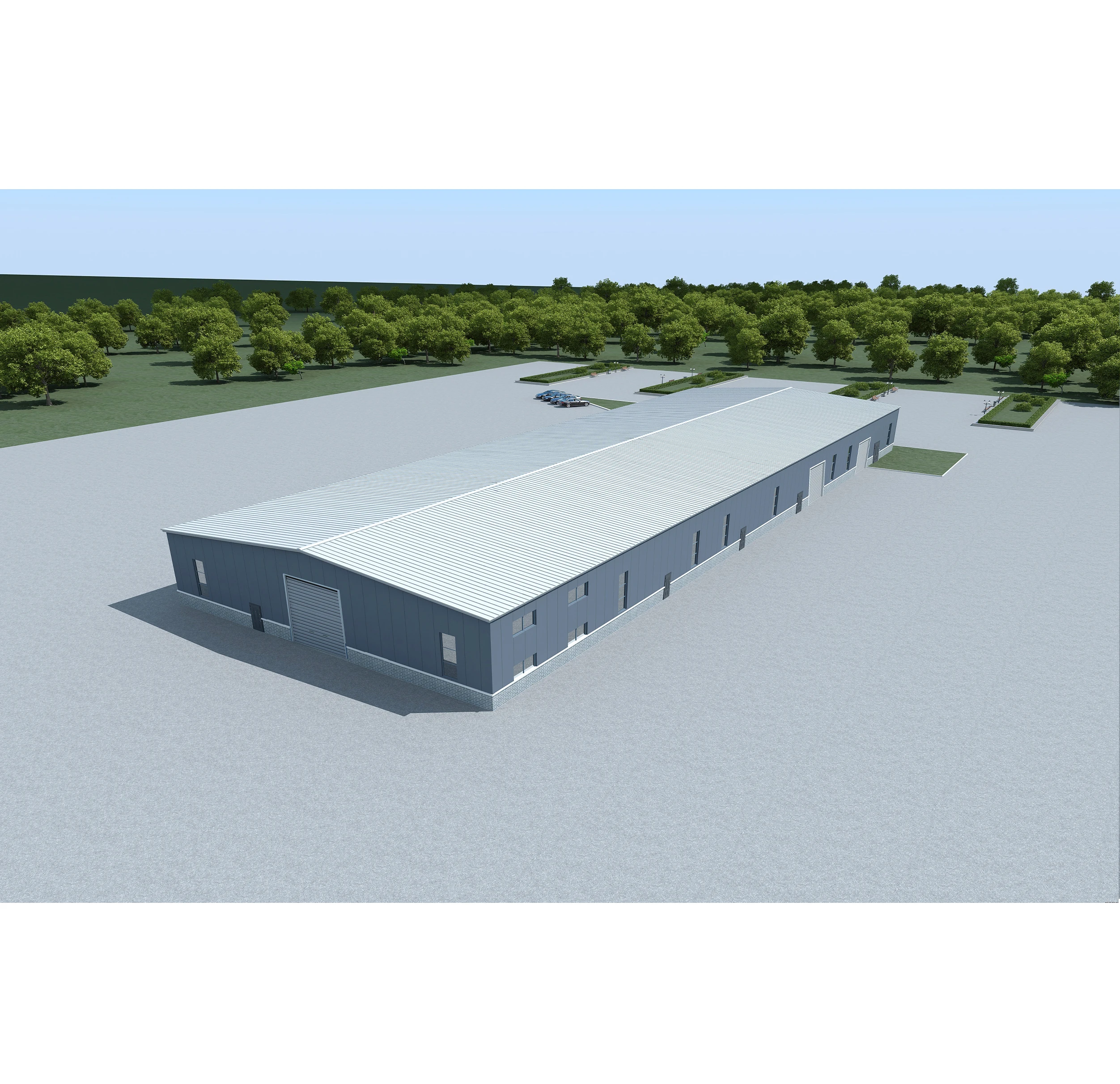 Industrial steel structure factory prefabricated warehouse workshop made in China