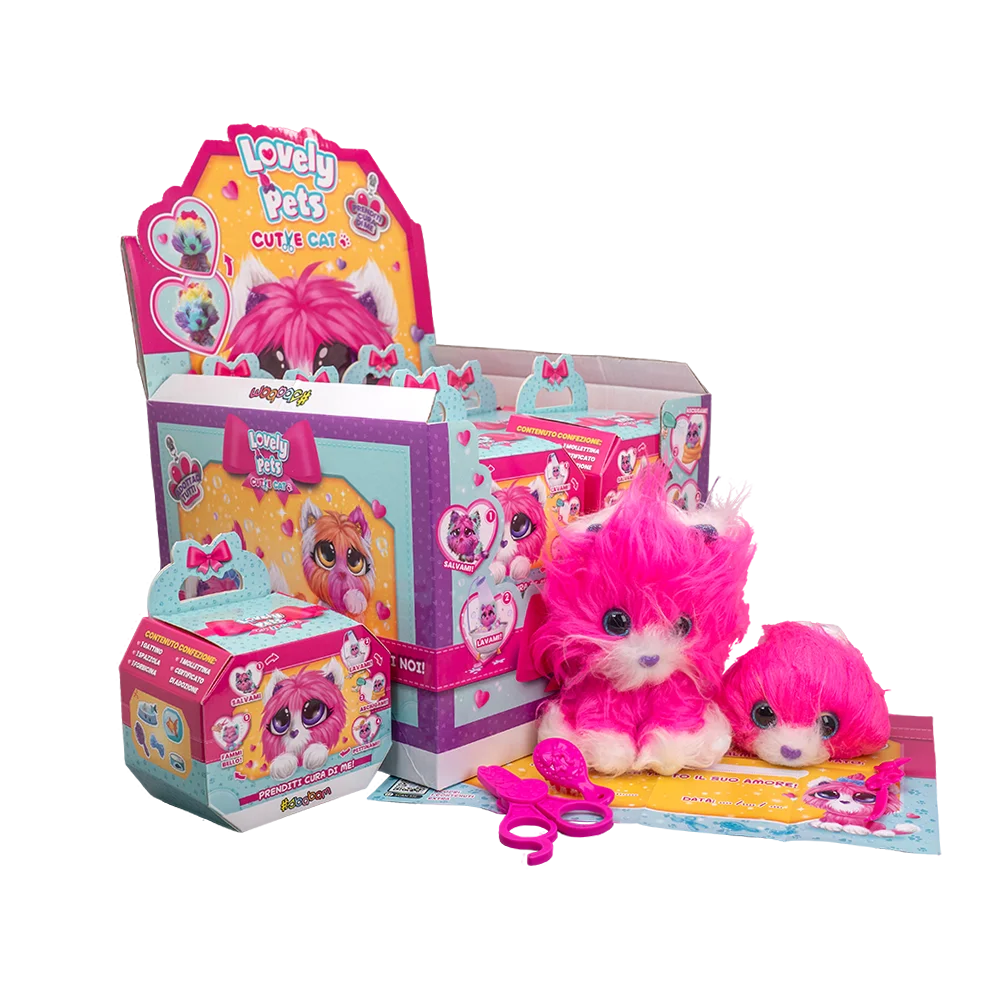 Wholesales Soft Cute Stuffed Anime Plush Lovely Pets Cutie Cat Toys Children Girl Baby  Sbabam Soft Plush Toy Doll