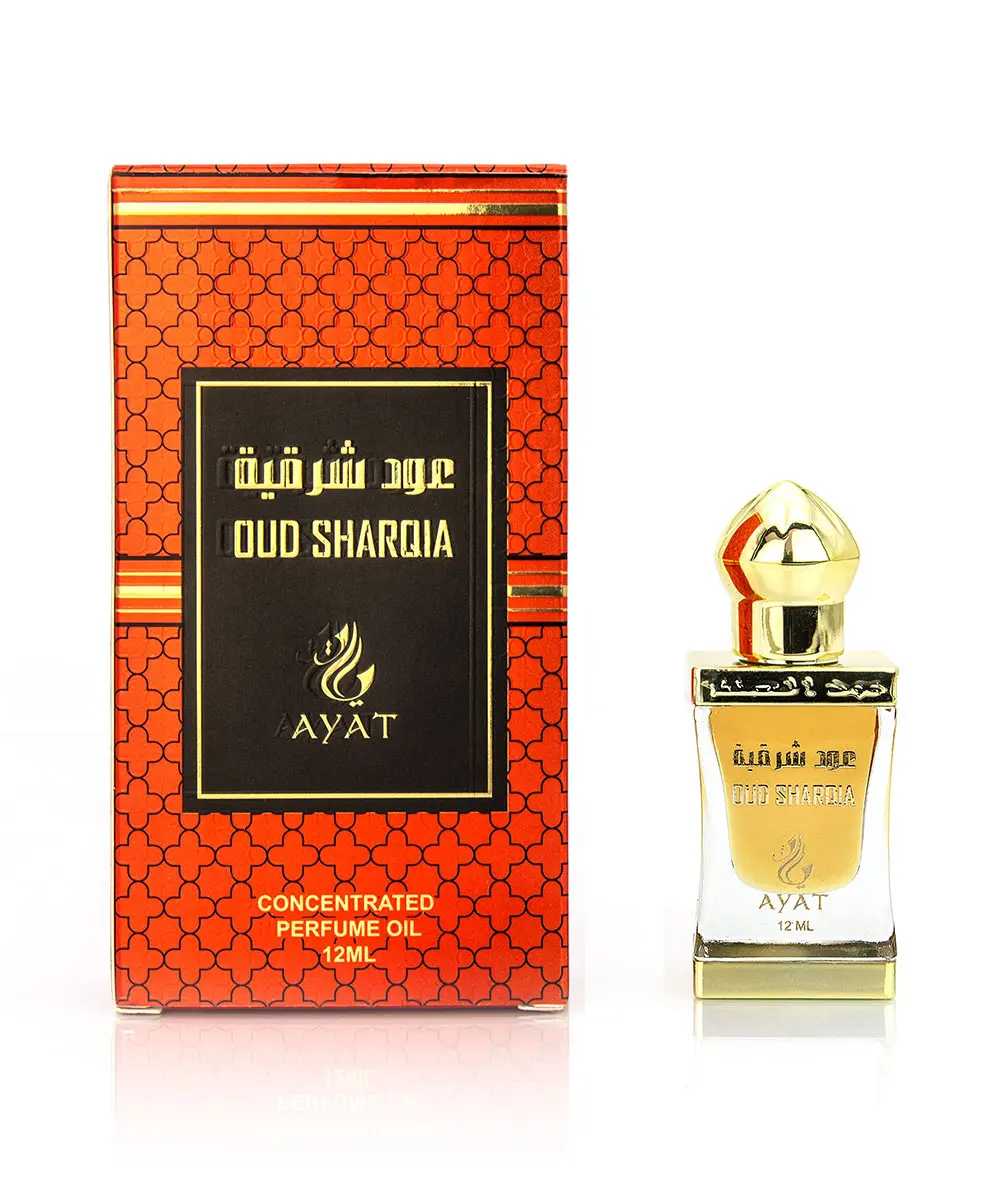 Perfume Oil OUD SHARQIA 12ML by Ayat Perfumes Arabic oil perfumes attar oud fragnances