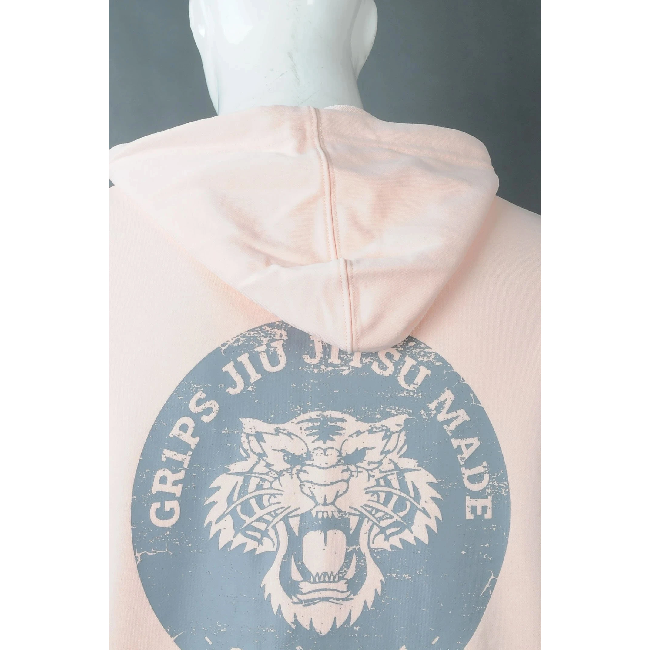 Custom Logo No Pocket Cut Edge Pullover High Quality Raw Trims Hem Men Oversized Hoodies Without Strings Breathable Sweatshirt