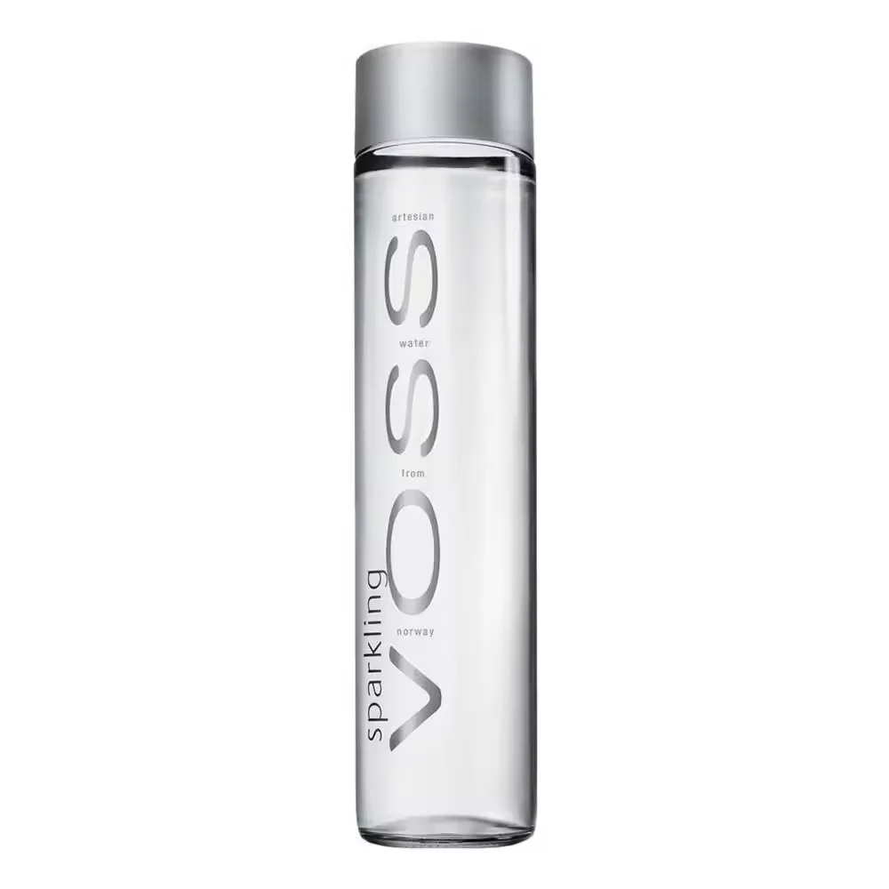 Voss Still Natural Spring Water 12 Pack Case of Bottled/  Mineral Drinking Water With 100%