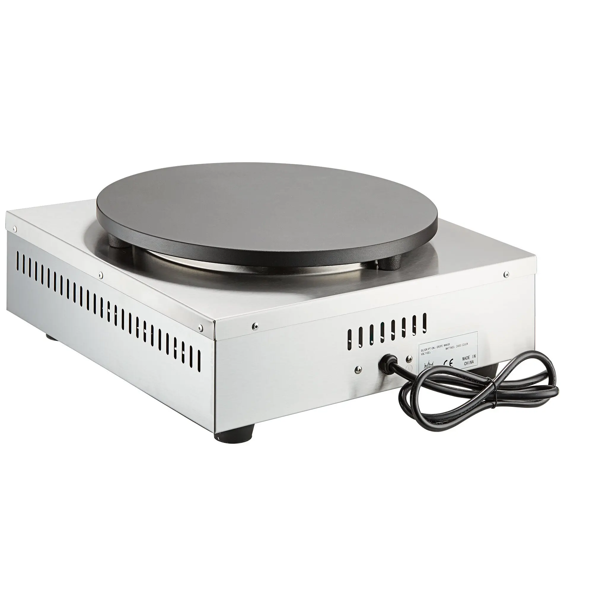 Коммерческая электрическая антипригарная машина для приготовления блинов и ресторанов магазинов фаст-фуда