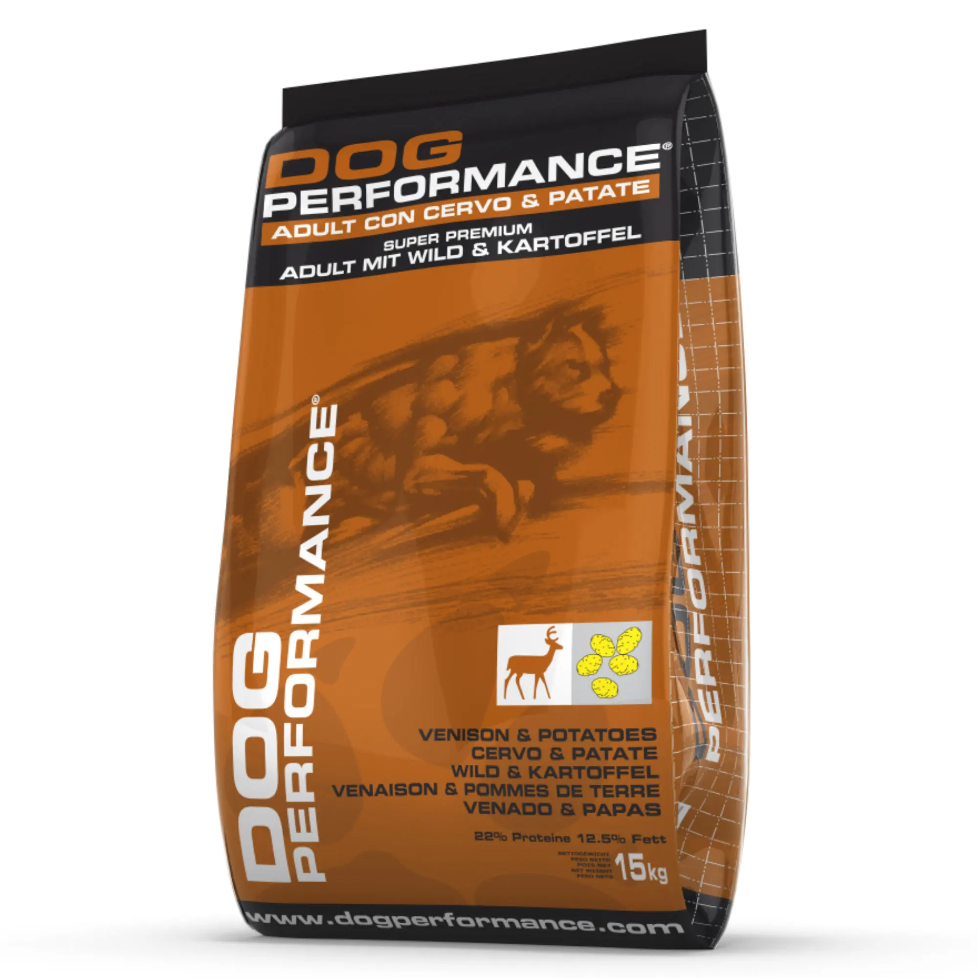 High-Quality Wilderness Dog Meal - Deer and Potatoes 15 kg for Adult Dogs - A Culinary Adventure
