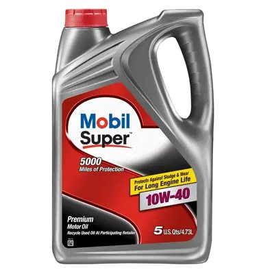 Premium Quality MOBIL SUPER 5000 10W40 Synthetic Blend Engine Oil 3X5 QT  at Wholesale Price From United State Trader