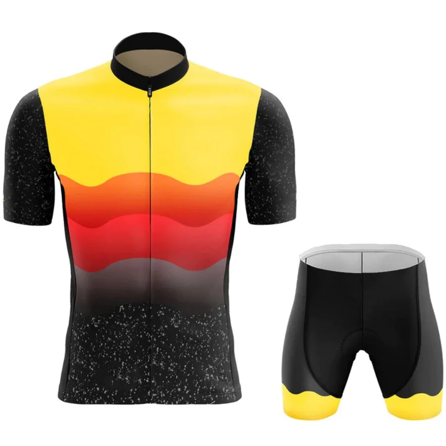 YKYWBIKE Winter Long Sleeve MTB Bicycle Clothing Bike Clothes Sportswear Wear Suit 10 color Thermal Fleece Cycling Jerseys Set