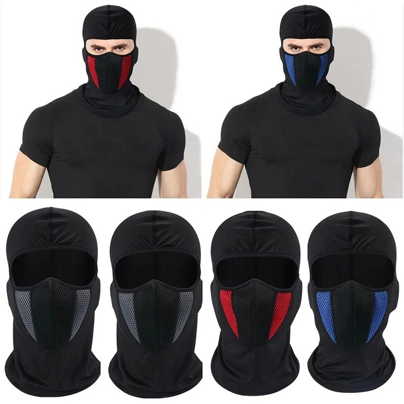 Cap Hat Breathable Balaclava Motorcycle Full Face Mask Motorbike Cycling Bike Mask Motocross Helmet Hood Riding Neck