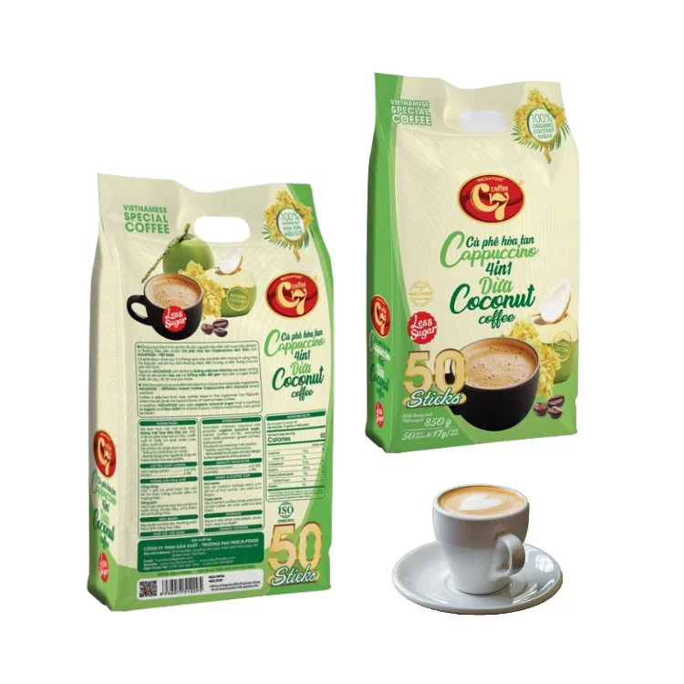 Private Label Instant Coffee Good Price For Arabica Coffee Using With Hot Water Taste As Coconut Coffee From Vietnam Supplier