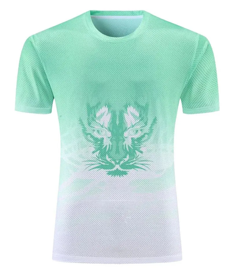 Tennis jersey short sleeve sublimated t shirts for men and women customized badminton shirt with your own designs