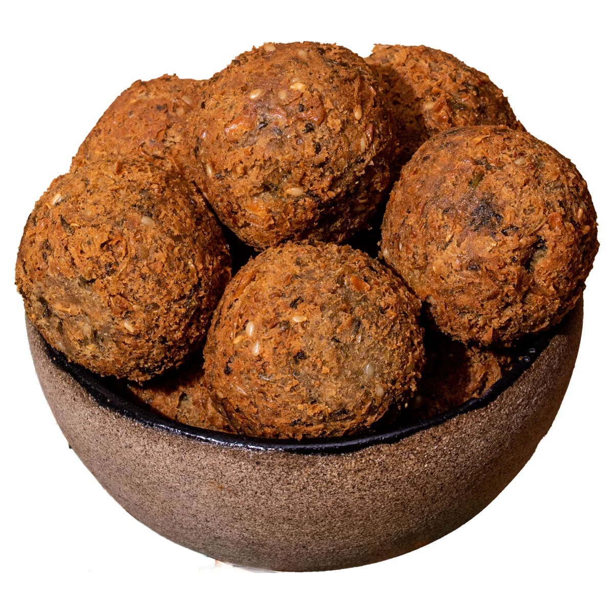 Frozen Falafel Balls Rich in Chickpea Protein Amazonika Mundi with Amazon Spices Sustainable Exotic Snacks Wholesale