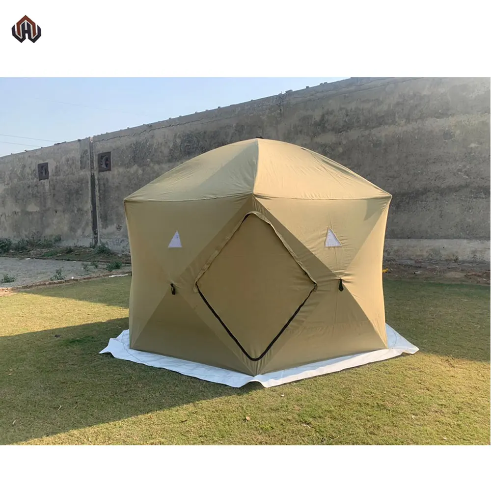 Pakistan Manufacturer Pop Up Tent Cotton Canvas Pop Up Tent For Sale