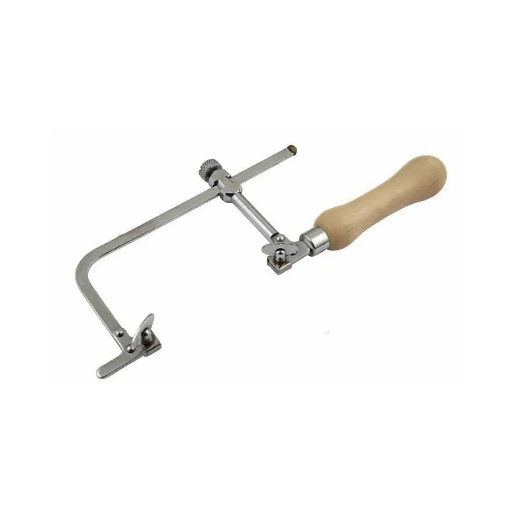 JEWELRY PIERCING SAW with Blades FRAME JEWELERS HAND TOOL ADJUSTABLE 6 SIZES WITH BLADES