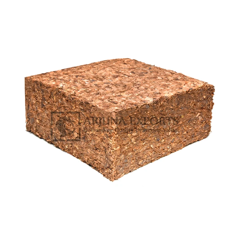 Coconut Husk Chips Block 5kg for Natural Terrarium Substrate and Hydroponics