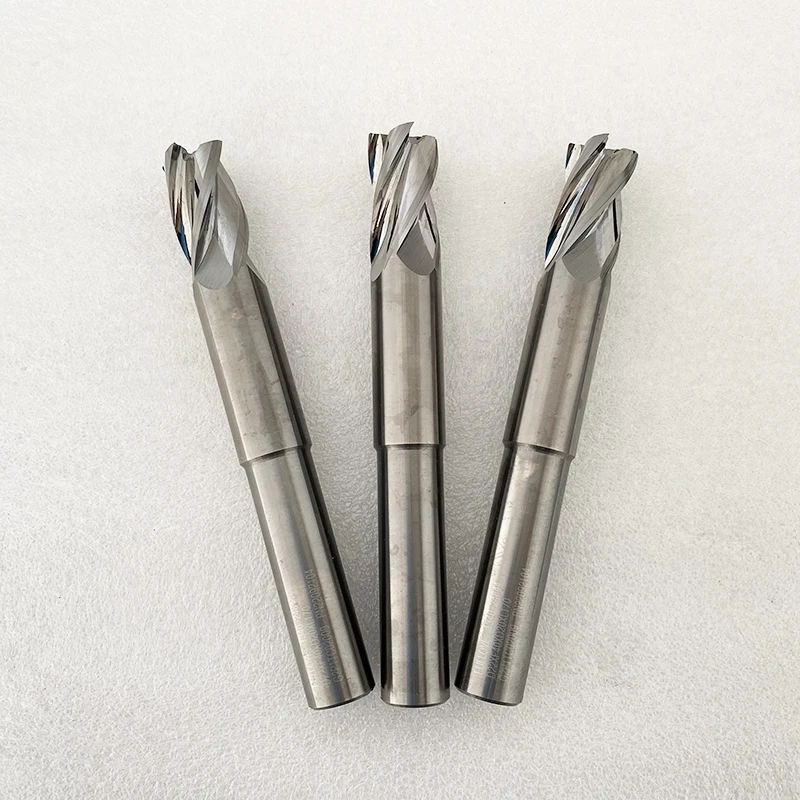 FULLOVE Solid Carbide 2/4 Flutes Flat Endmill Milling Cutter 4-25mm Shank Diameter