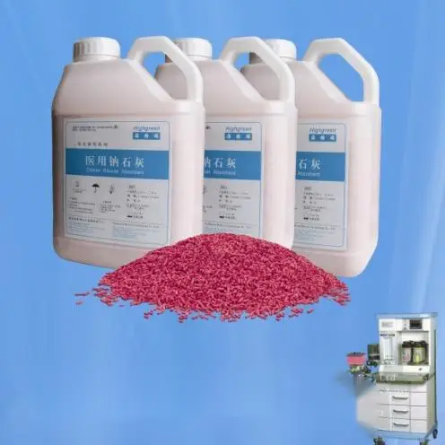 Anaesthesia 4.5kg  White to pink  soda lime  co2 absorbent medical soda lime