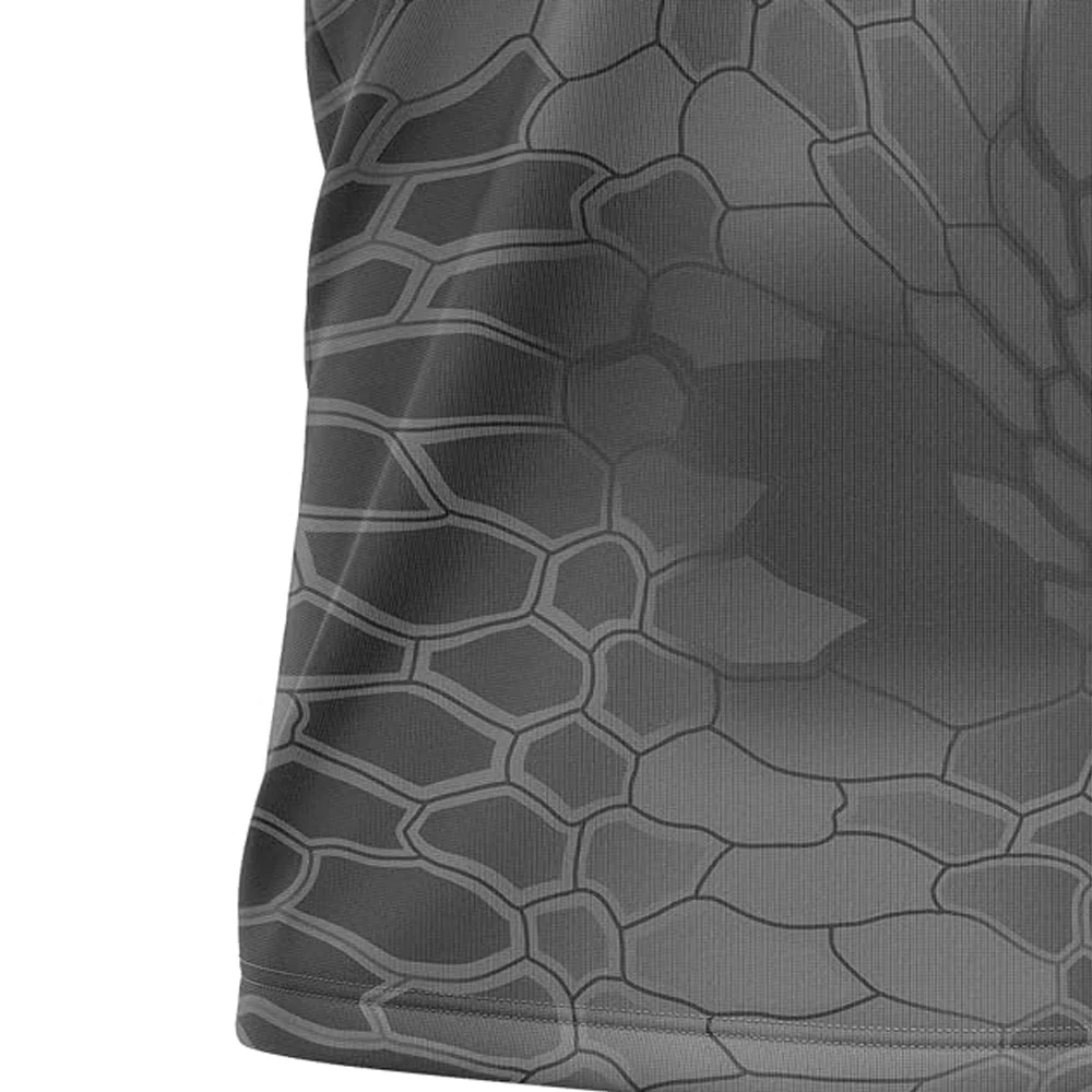 Быстросохнущая сублимационная рыболовная майка с УФ-защитой Мужская футболка длинным рукавом для взрослых